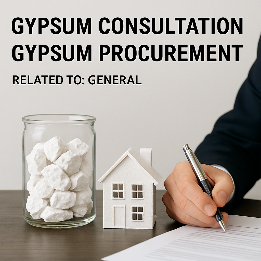 Expert Gypsum Consultation & Procurement Solutions | GYP-X - Gypsum Consultation