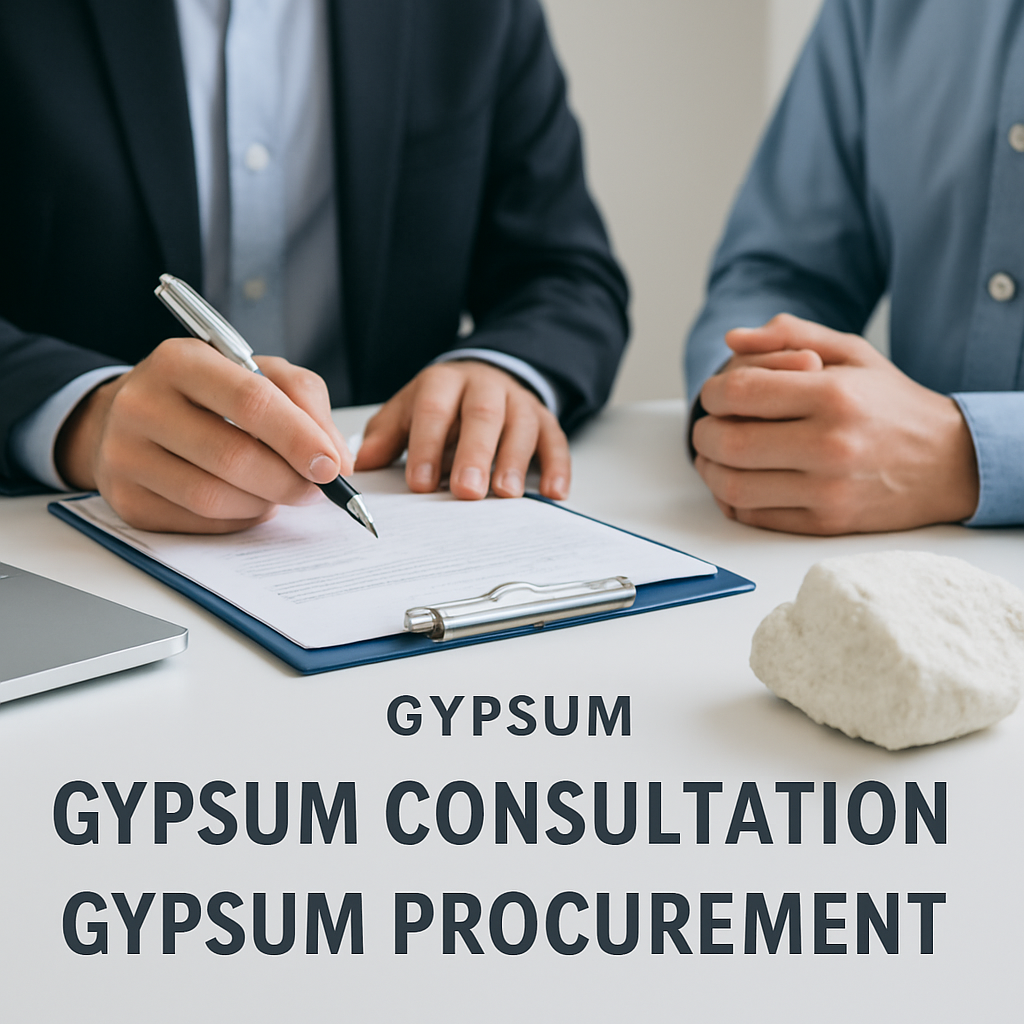 Expert Gypsum Consultation & Procurement Solutions | GYP-X - Gypsum Consultation