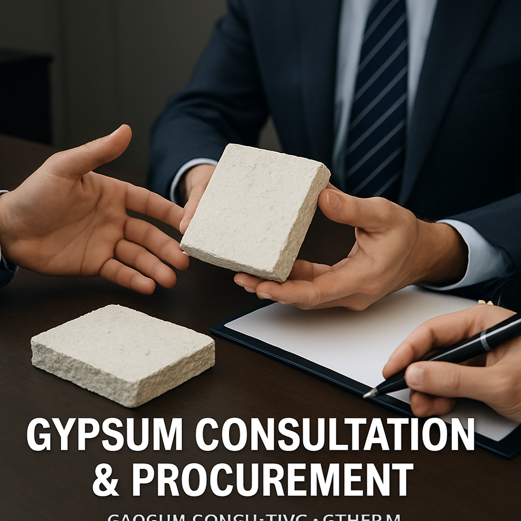 Expert Gypsum Consultation & Procurement Services | GYP-X Solutions - Gypsum Consultation