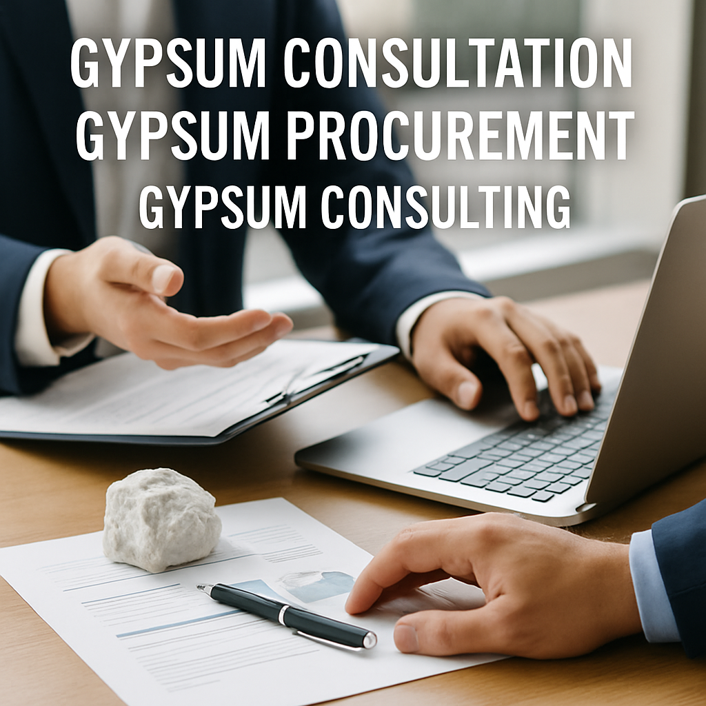 Expert Gypsum Consultation & Procurement Solutions | GYP-X - gypsum consultation
