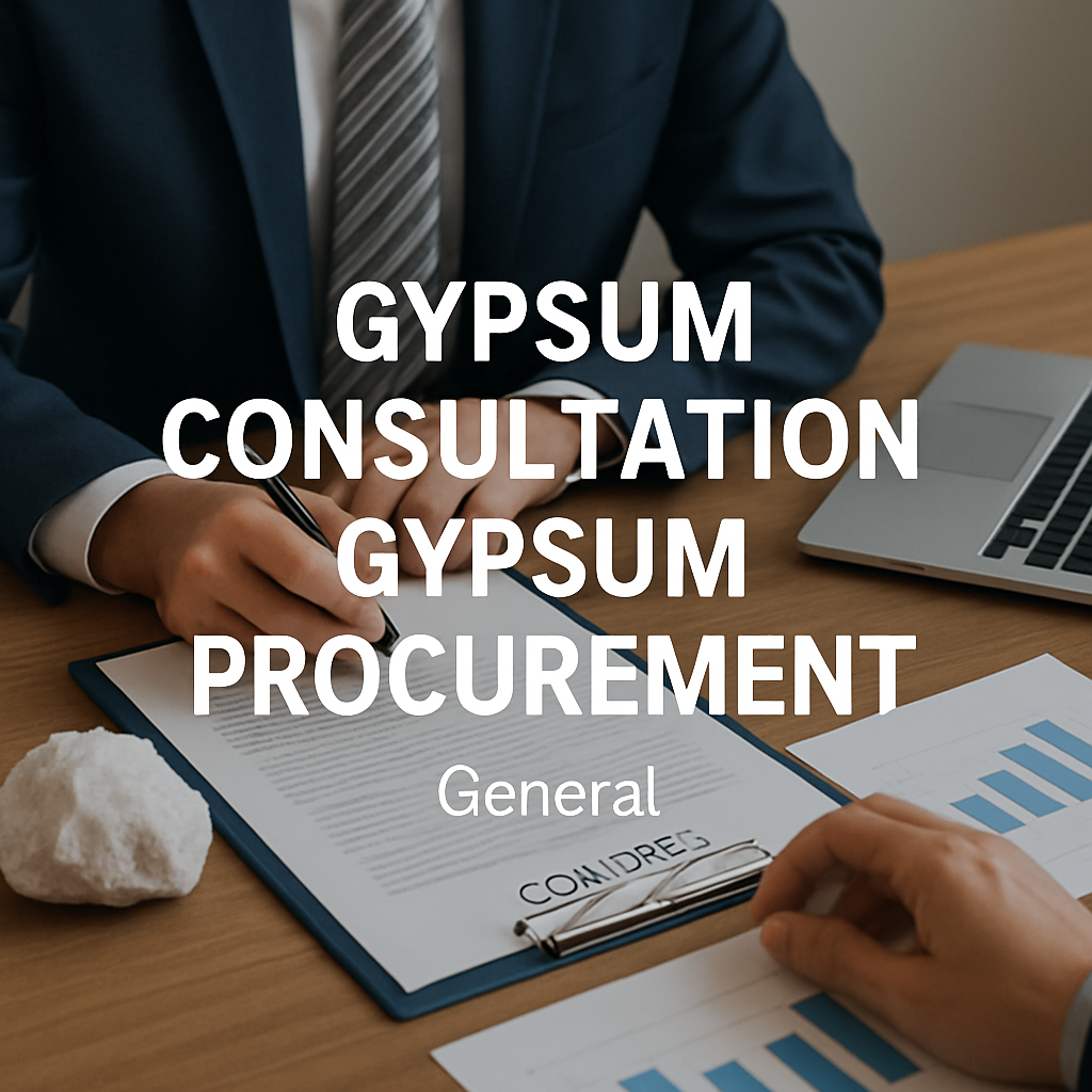 Expert Gypsum Consultation and Procurement Solutions | GYP-X - Gypsum Consultation