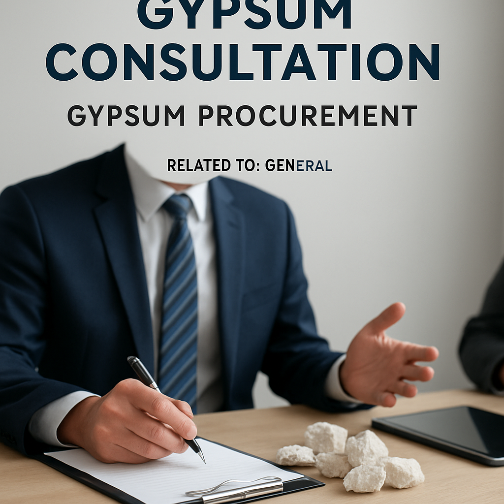 Expert Gypsum Consultation & Procurement Services | GYP-X Solutions - Gypsum Consultation