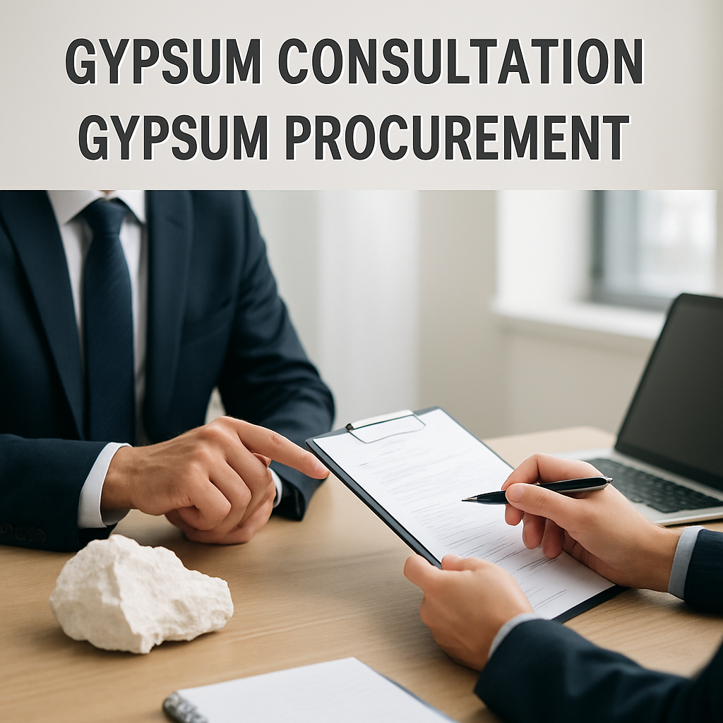 Expert Gypsum Consultation and Procurement Services | GYP-X Solutions - Gypsum Consultation