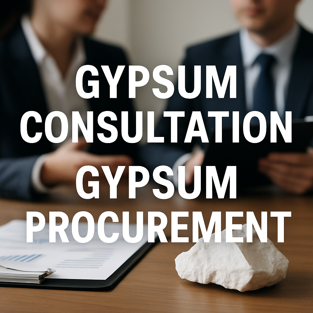 Expert Gypsum Consultation & Procurement Solutions | GYP-X - Gypsum Consultation